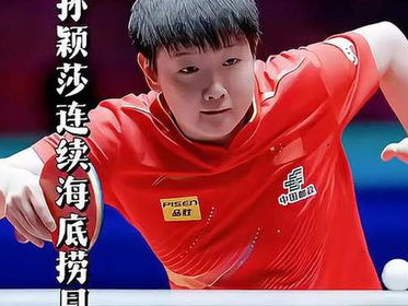 孙颖莎：海底捞月，绽放乒乓球赛场上的璀璨光芒